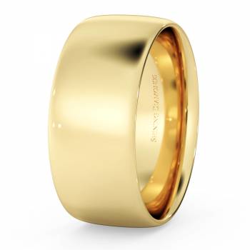 HWNE813 Traditional Court Wedding Ring - Lightweight, 8mm width