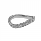 0.30ct VS/FG Round Cut Diamond Shaped Wedding Ring