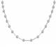 1.00ct VVS/EF Elegant Round Diamond Drop Necklace