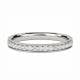 0.50ct VS/EF Round Diamond Wedding Ring