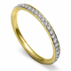 0.10CT VS/EF Round Diamond 40% Wedding Ring
