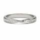 0.25ct VS/EF 3mm Shaped Wedding Ring