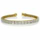 7.53ct SI2/G Classic Single Row Diamond Tennis Bracelet