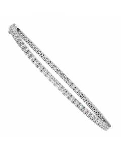 SERENA Round cut Classic 4 Prong Diamond Tennis Bracelet