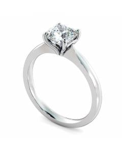 HRC885 Cushion Solitaire Diamond Ring