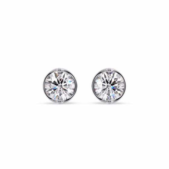 0.50CT VS/FG Round Diamond Stud Earrings
