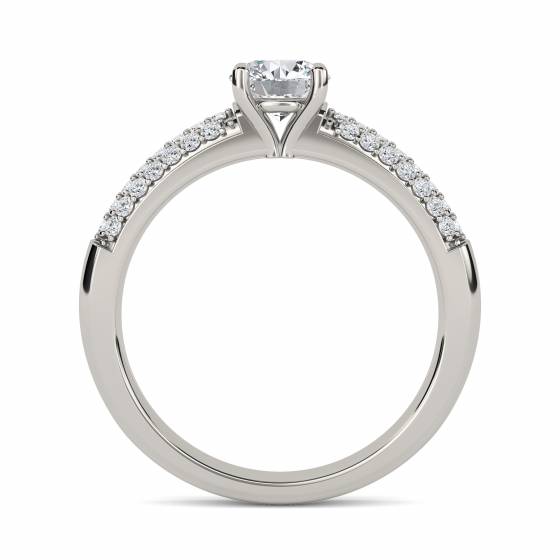 Unique Vintage Round Diamond Ring