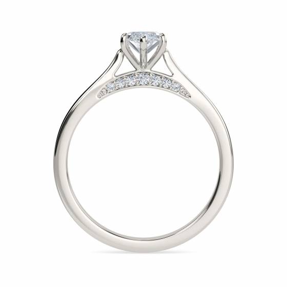 Elegant Marquise Diamond Engagement Ring