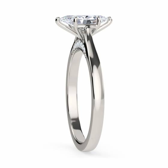 Elegant Marquise Diamond Engagement Ring