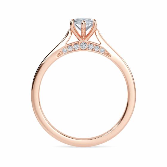 Elegant Marquise Diamond Engagement Ring
