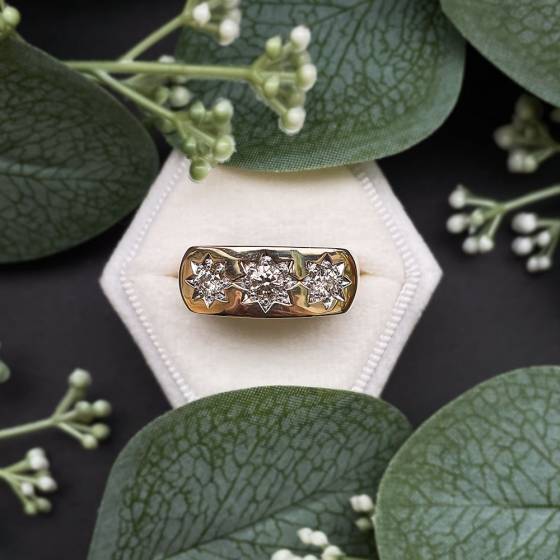 0.75ct VVS1/GH Round Natural Diamond Dress Ring