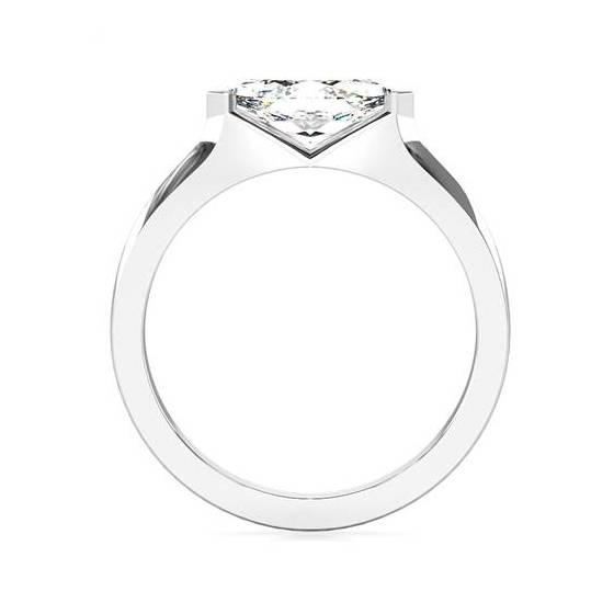 0.30CT VS2/G Marquise Diamond Solitaire Ring