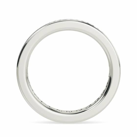 1.00ct VS/D-E Baguette Natural Diamond Eternity Ring