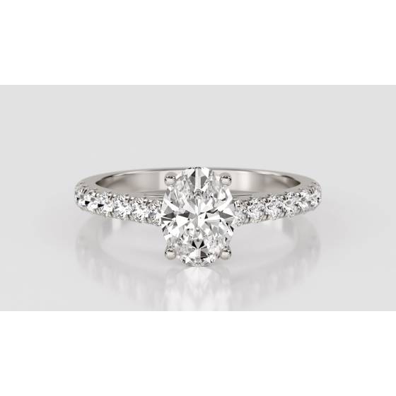 GIA CERTIFIED 0.90CT SI2/Fancy Intense Yellow Diamond Ring