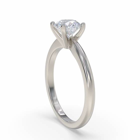 Round Diamond Engagement Ring