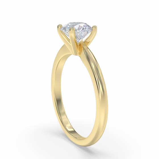 Round Diamond Engagement Ring