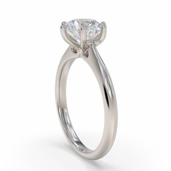 Round Diamond Engagement Ring