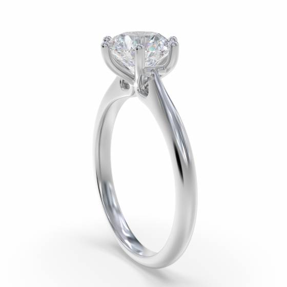 Round Diamond Engagement Ring