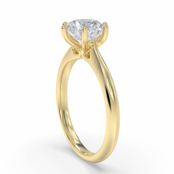 Round Diamond Engagement Ring
