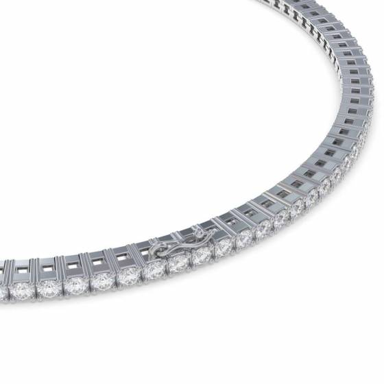 6.00ct SI/GH Classic 71/2inch Single Row Diamond Tennis Bracelet