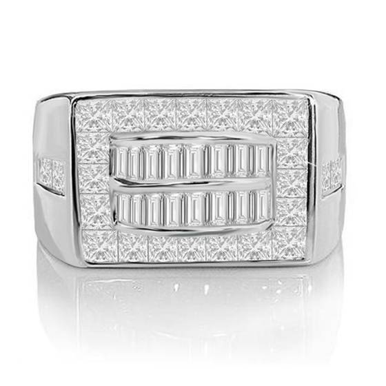 1.64CT VS/EF Mens Diamond Ring