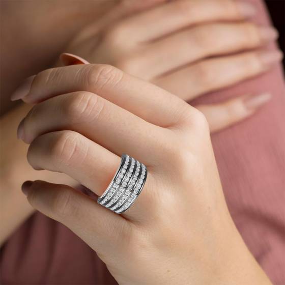 1.50ct VVS/DE Mens Diamond Ring