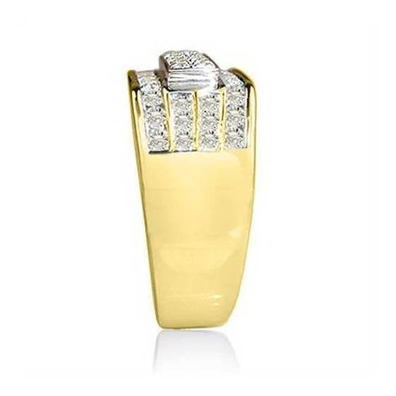 1.02CT VS/EF Round Diamond Mens Ring