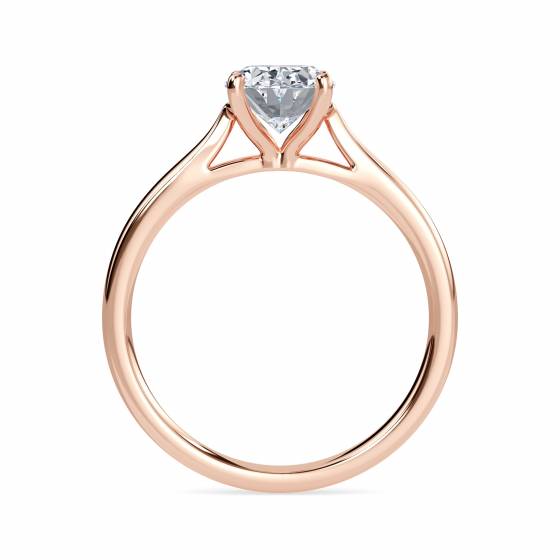 Oval Diamond Engagement Ring