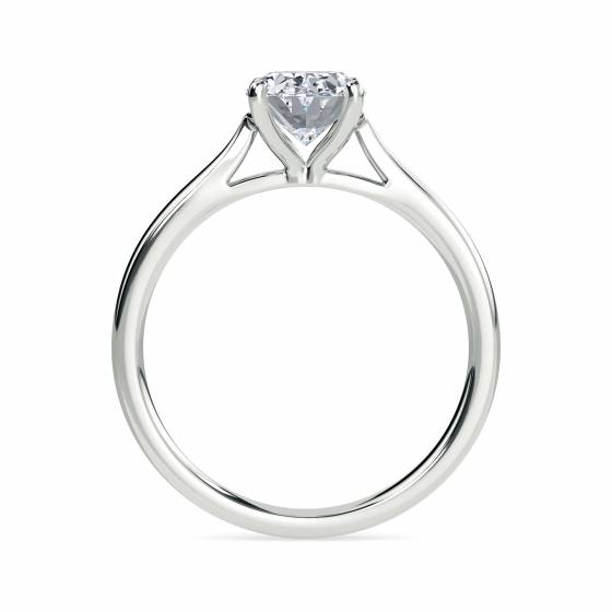 Oval Diamond Engagement Ring