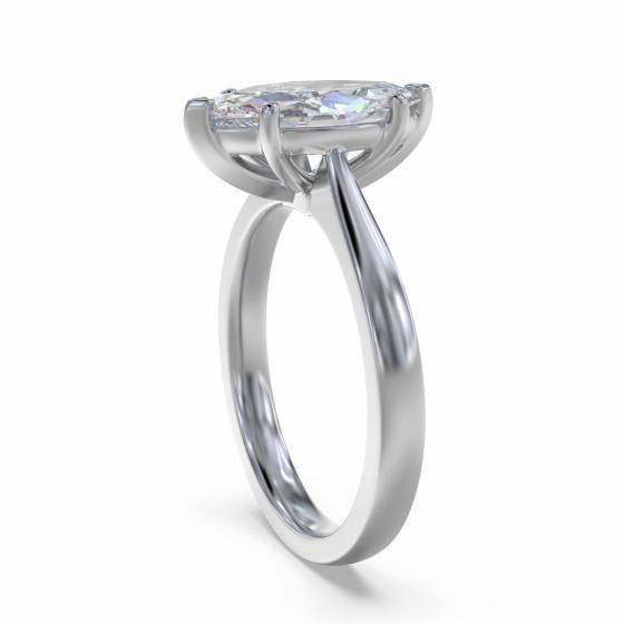 Marquise Diamond Engagement Ring