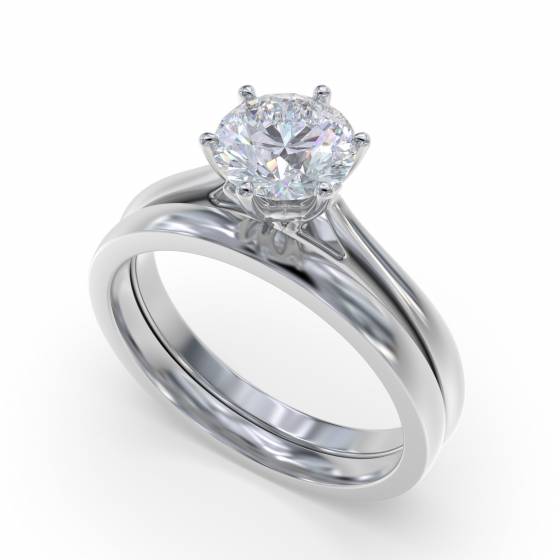 Round Diamond Engagement Ring