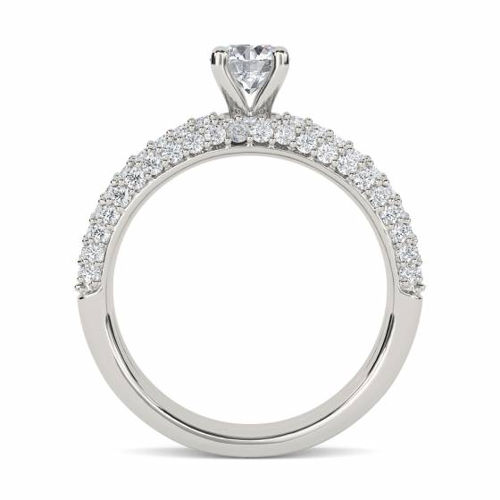 Classic Vintage Round Diamond Ring