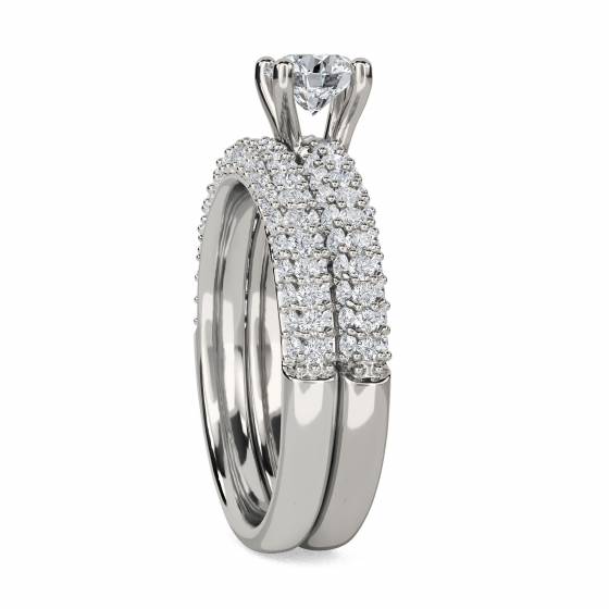 Classic Vintage Round Diamond Ring
