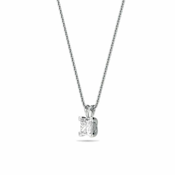Princess Diamond Pendant