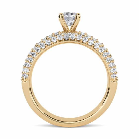Classic Vintage Round Diamond Ring