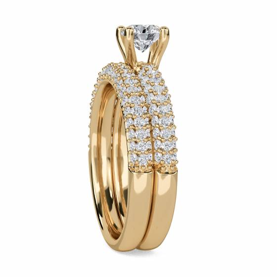 Classic Vintage Round Diamond Ring