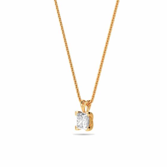 Princess Diamond Pendant