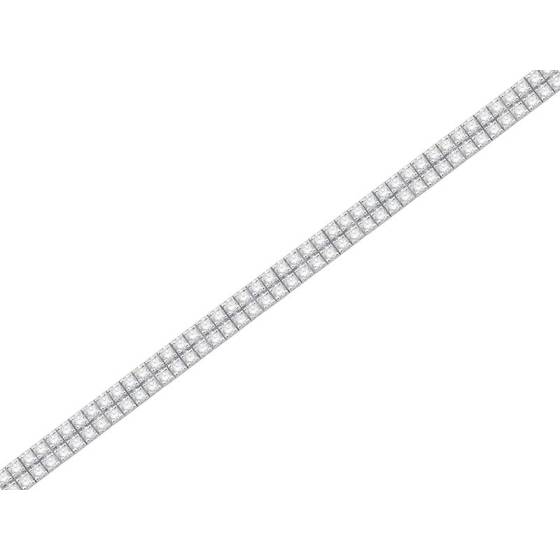 4.00ct VS/E-F Round Cut Labgrown Designer Bracelet