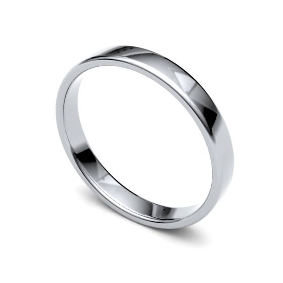 2.5mm Ladies Light Soft Court Ring