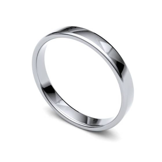 2.5mm Ladies Light Soft Court Ring