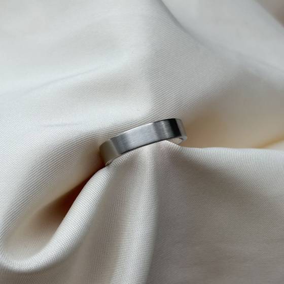 Patterned Plain Wedding Ring