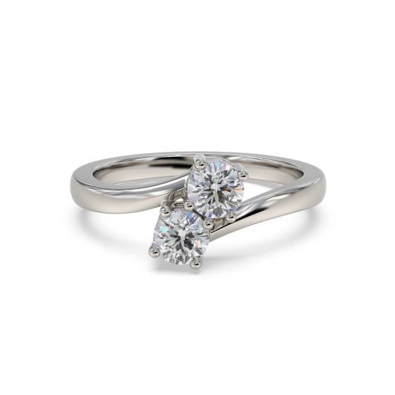 2 Stone Diamond Ring