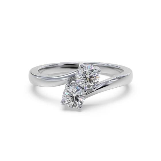 2 Stone Diamond Ring