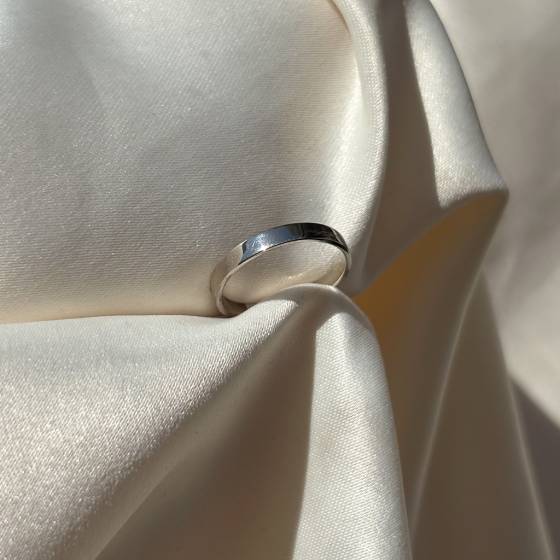 Patterned Plain Wedding Ring