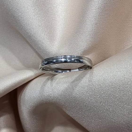 Patterned Wedding Ring
