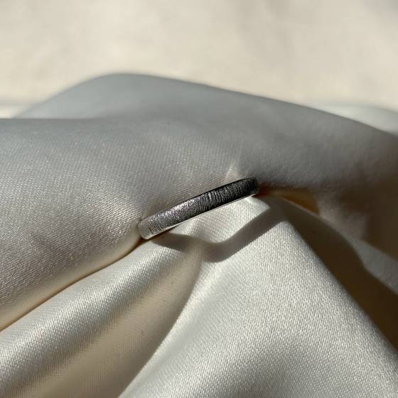Patterned Plain Wedding Ring