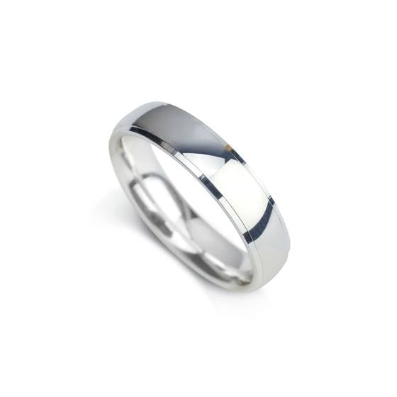 5mm Court Shape Polished With Step Cut Edges