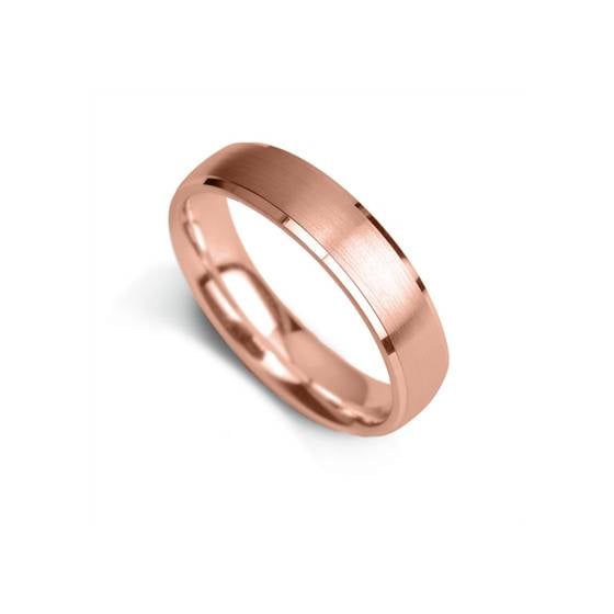 6mm Court Shape Satin Centre With Step Cut Edges