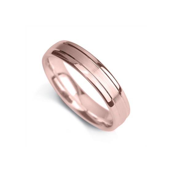 6mm Court Shape Satin Centre With Polished Edges