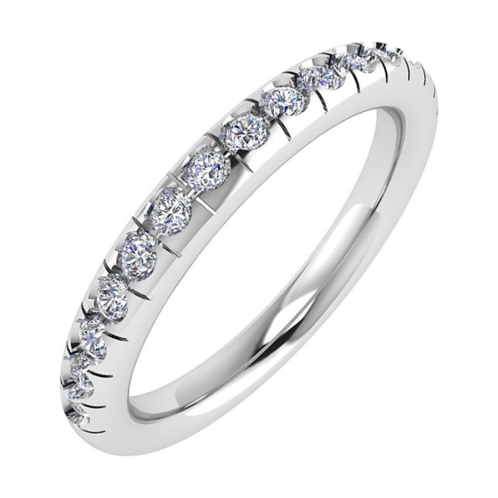50% Diamond Set Eternity Ring
